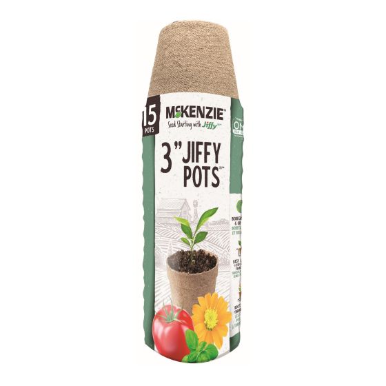 Jiffy Seeding Pots - 3" - 15/Pkg