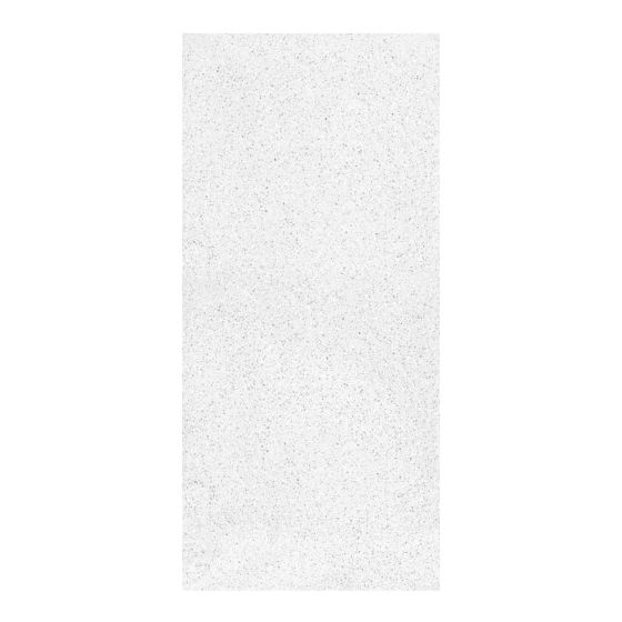 Decorative Wall Panel - White Terrazzo Pattern - Glossy - 47.25" x 96"