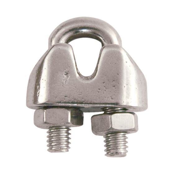 Wire Rope Clip - Stainless Steel - 1/8"