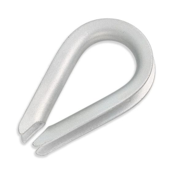 Wire Rope Thimble - Zinc - 1/8"