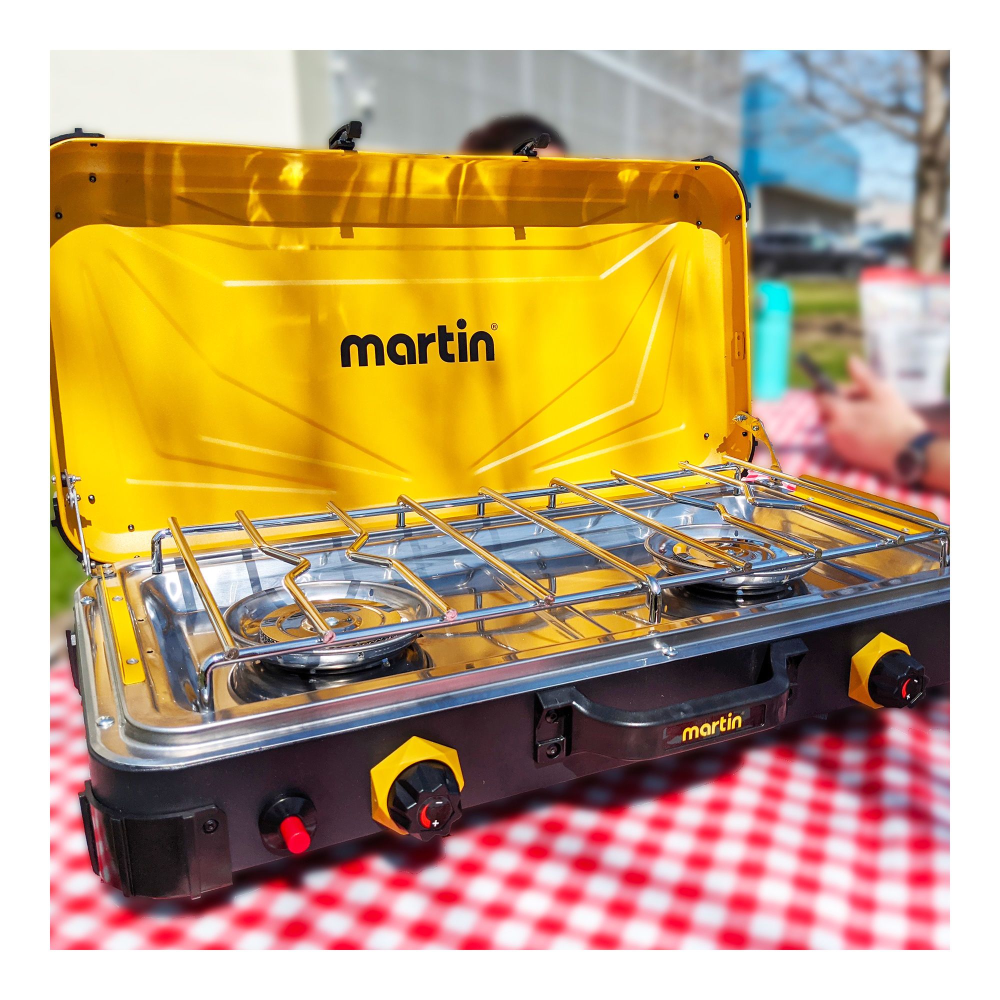 Propane Stove – MCS-500 - 2 Burners – 33 000 BTU from MARTIN