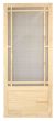 Contemporary wooden screendoor - 33" x 81" x 1 1/8"