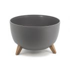 Roma Pot on Stand – Anthracite - 11″