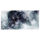 Surface Design Wall Panel – Glossy - Abstract Navy – 47.25" x 96" x 0.17"