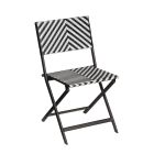 Aluminum Folding Chair - Black
