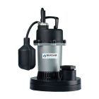 Thermoplastic and Zinc Submersible Sump Pump 1/3 HP - 115V