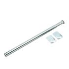Adjustable Closet Rod with Separated Ends - Zinc - 18"-30"
