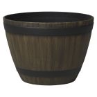 Wine Barrel Planter - 15" - Kentucky Walnut