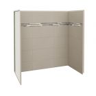 Tub Shower Wall - Utile - 60" x 30" x 60" - Composite - Greige