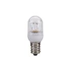 Nightlight LED Bulb - C7 - Cool White - Clear - 1 W - 2/Pack