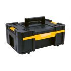 Single Drawer Tool Box -  TSTAK - 17" x 12" x 7" - Black and Yellow