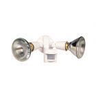 Security Light with Motion Detector - White
