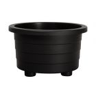Futura Round Pot - 9" x 15" - Black