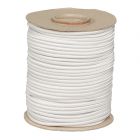 Elastic Fleece Bands - White - 3.6 mm x 50 m