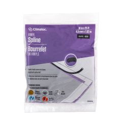Vinyl Spline -  0.18" x 25' - Black
