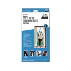 Magnetic Screen Curtain -  37" x 83' - Black