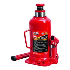 Cric bouteille hydraulique Rouge Capacité 20 tonnes