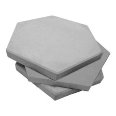Hexagonal Slab - Light Grey - 1 3/4" x 18" x 15"