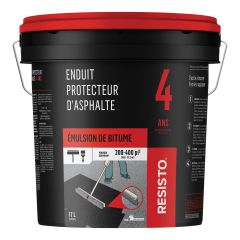 Enduit protecteur d'asphalte, 4 ans, 17 l