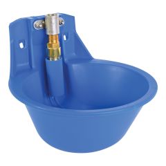 Abreuvoir à vache Super Flow, en plastique bleu, 22 lpm