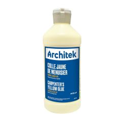 Colle de menuiserie, jaune, 473 ml