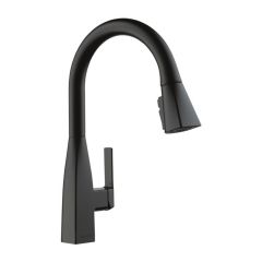 Xander Single-Handle Pull-Down Kitchen Faucet - Black