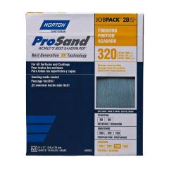 Sanding Paper - ProSand - Finishing 320 - 11" x 9" - 20/Pkg