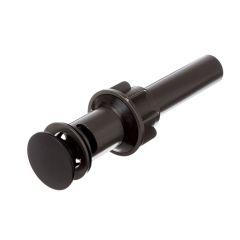 Assemblage de bonde, noir mat