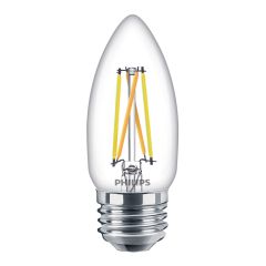 WarmGlow Ultra Definition LED B11 Filament Bulbs - 40 W - Soft White- 3/Pkg