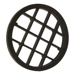 System 636 PVC FGV Termination Vent Screens - Spigot - 3" - Black