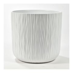 Pot Cover, White, 19 cm