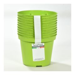 Pot de production pour semis en plastique, vert, 3,9", 10/pqt