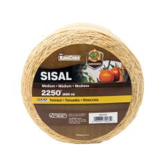 Sisal Twisted Twine Rope - Natural - Medium x 2,250'