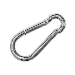 Mousqueton de sécurité galvanisé, 3 1/8"