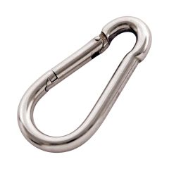 Mousqueton de sécurité en acier inoxydable, 2 3/8"