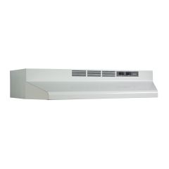 Hotte sous-armoire de série BU2, 24", puissance maximale de 230 pi³/min, blanc