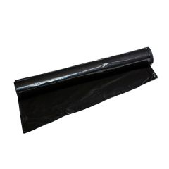 Polyethylene Film - Heavy - Black - 120'' x 100' - "W" Fold - Covers 1000 sq. ft.