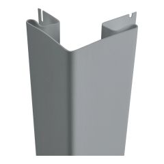 Vinyl Outside Corner - Pewter - 3"