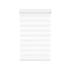 Cordless Zebra Roller Shade - White - 33" x 72"
