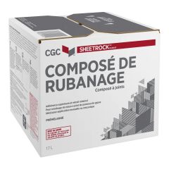 Composé à joints CGC Sheetrock pour rubanage, 17L