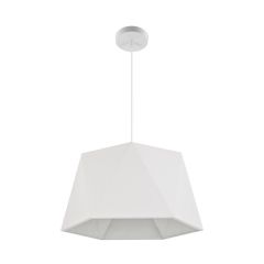 Beverly 1 Pendant Light - White - 19.44"