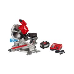 Ensemble de scie à onglets coulissante double biseau sans fil M18 FUEL  18 V lithium-ion, 12"