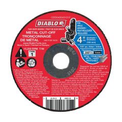 Cut-Off Grinder Wheel for Metal - 4" x 2/5" x 5/8"