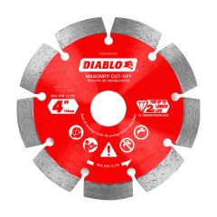 Diamond Segmented Rim Cut-Off Disc for Masonry - 4"