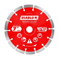 Diamond Segmented Rim Cut-Off Disc for Masonry - 7"