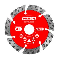 Diamond Segmented Turbo Cut-Off Disc for Masonry - 4"