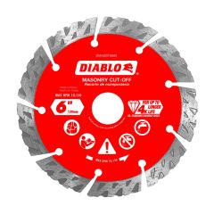 Diamond Segmented Turbo Cut-Off Disc for Masonry - 6"