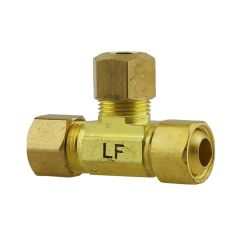 Valve Adapter - NL Brass - 3/8" x 1/4"