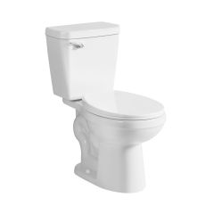 Toilette, cuvette ronde, Soyo, 2 mcx, blanc
