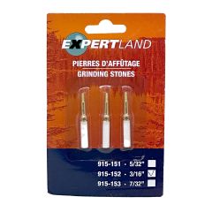 Pierre d'affûtage, 3/16", 3/pqt